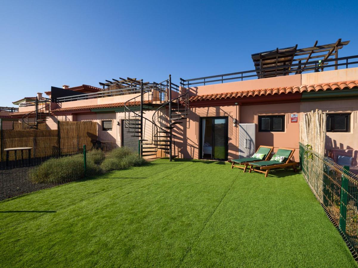 Private Terrace Majanicho Home -Garden & Pool La Oliva Bagian luar foto