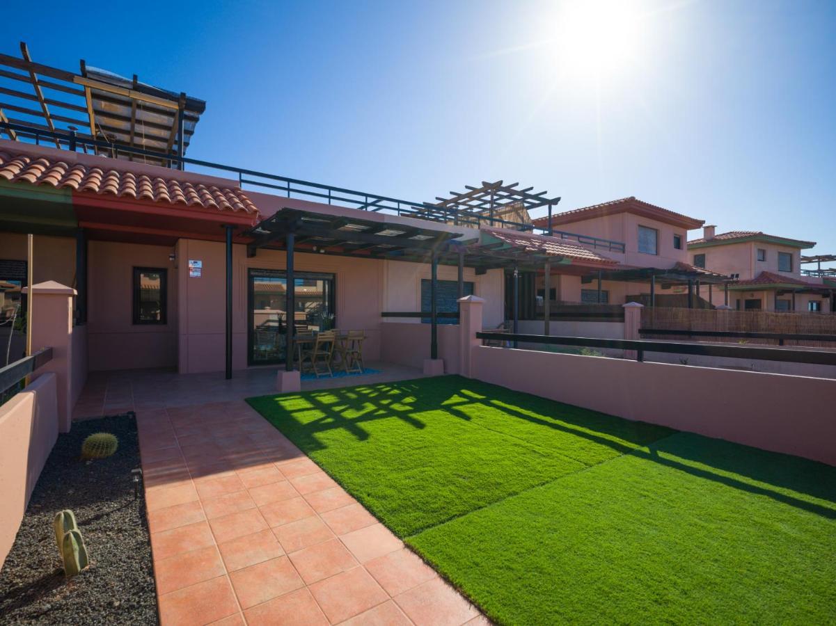 Private Terrace Majanicho Home -Garden & Pool La Oliva Bagian luar foto