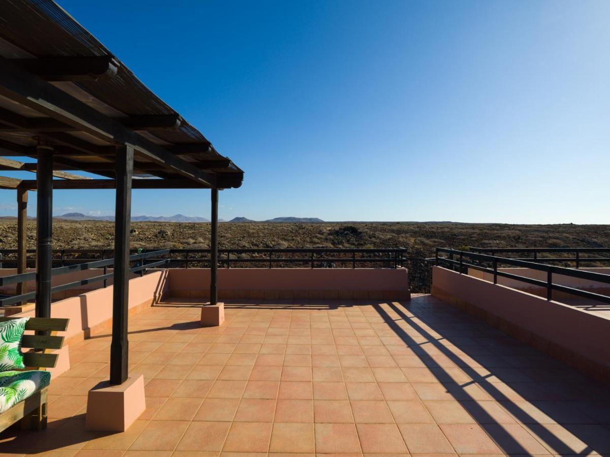 Private Terrace Majanicho Home -Garden & Pool La Oliva Bagian luar foto